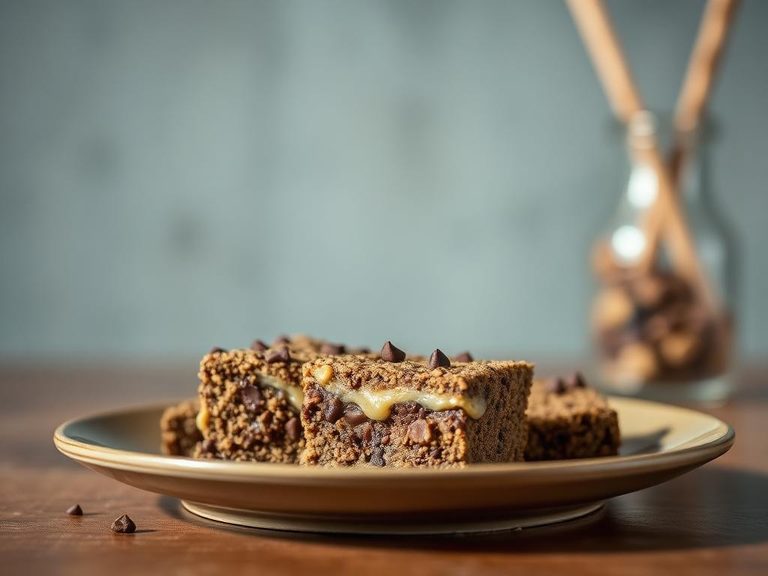 Melted as a filling for homemade protein bars