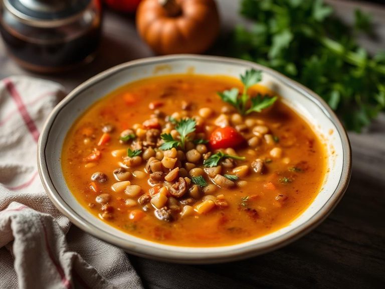 Mercimek Çorbası (Turkish lentil soup)