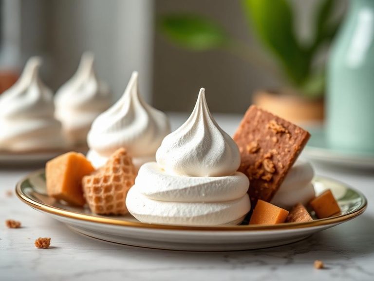 Meringues and nougat