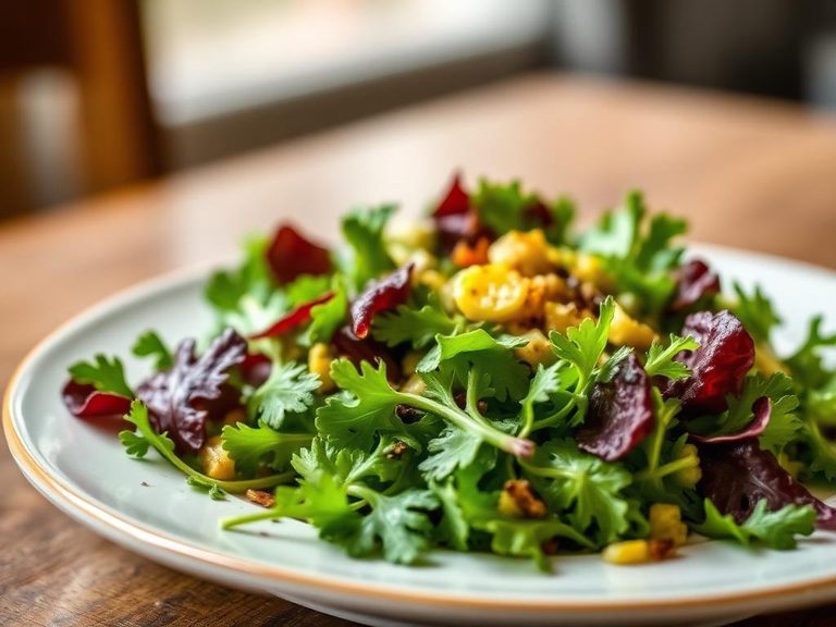 Mesclun Salad with Vinaigrette