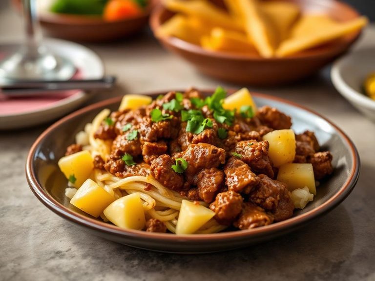 Mexican Carne con Papas