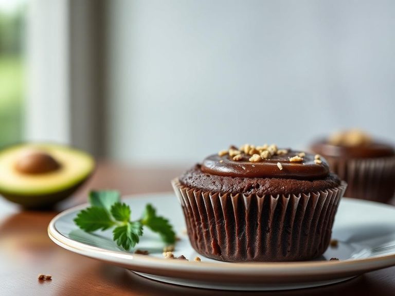 Mexican chocolate cupcake