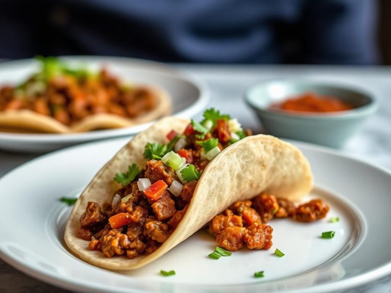 Mexican Picadillo Taco