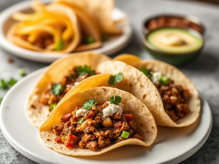 Mexican Picadillo Tacos
