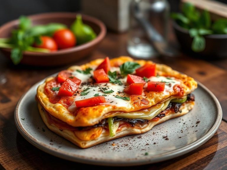 Mexican pizza layer
