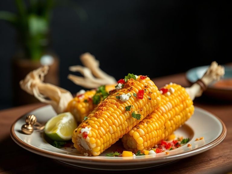 Mexican street corn (elote)