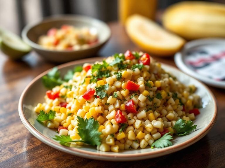 Mexican Street Corn Salad (Esquites)