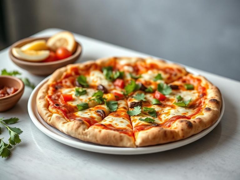 Mexican-style pizza
