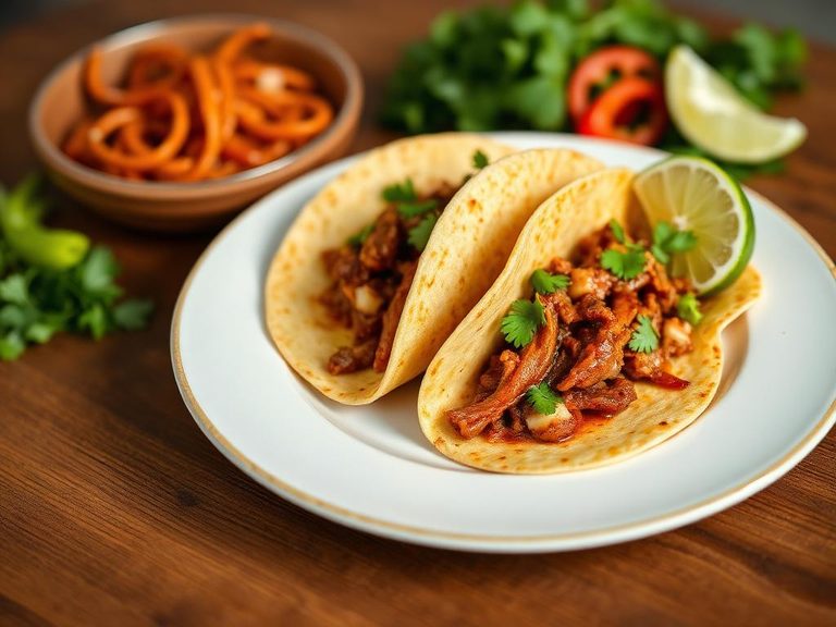 Mexican tacos al pastor