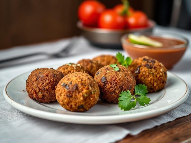 Middle Eastern falafel