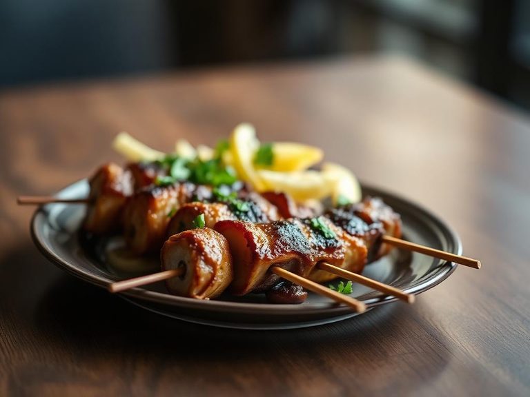 Middle Eastern Kebab (basting fat)