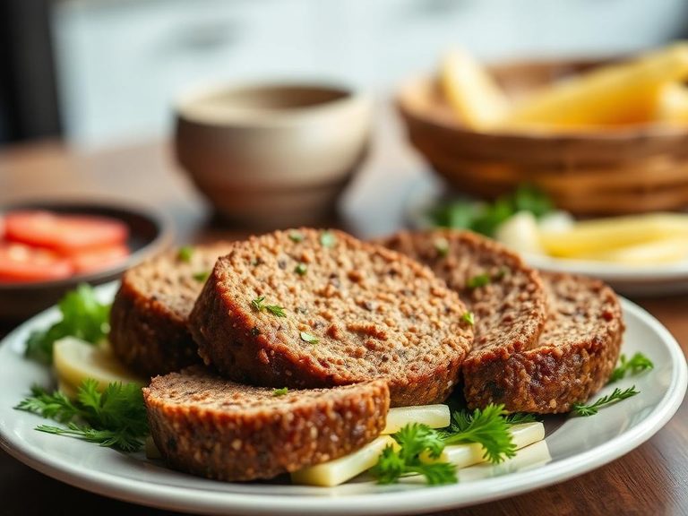 Middle Eastern Kofta Baked Loaf