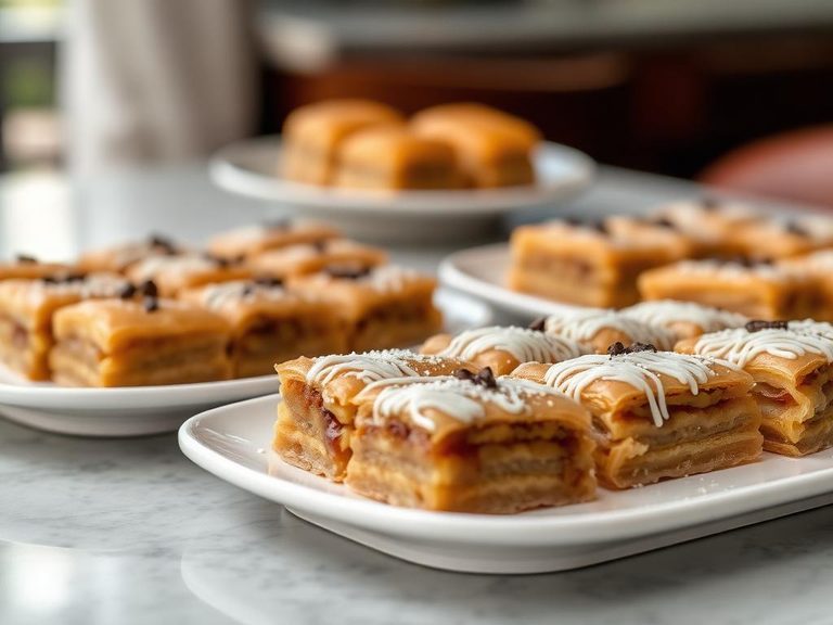 Middle Eastern pastries and baklava