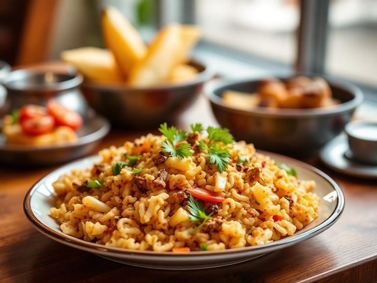 Migas (Spanish tapas)