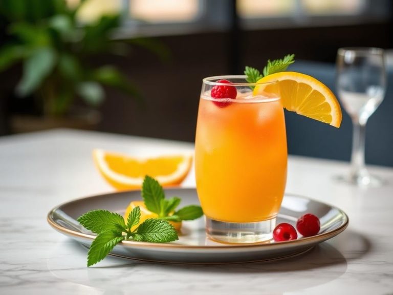 Mimosa cocktail