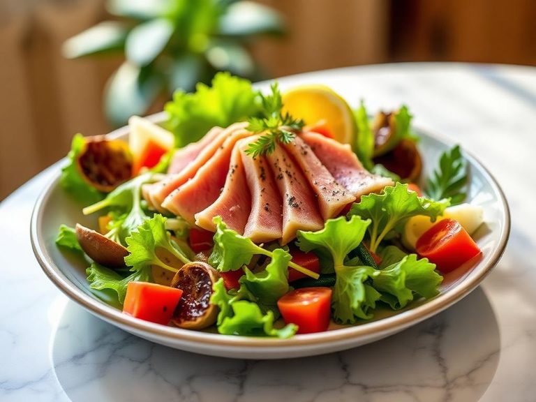 Mimosa Salad with Tuna