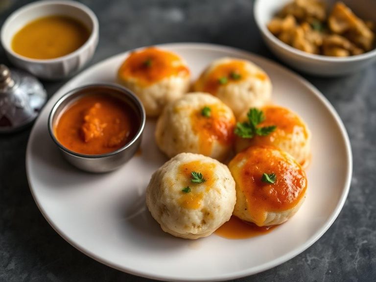 Mini Idli Sambar