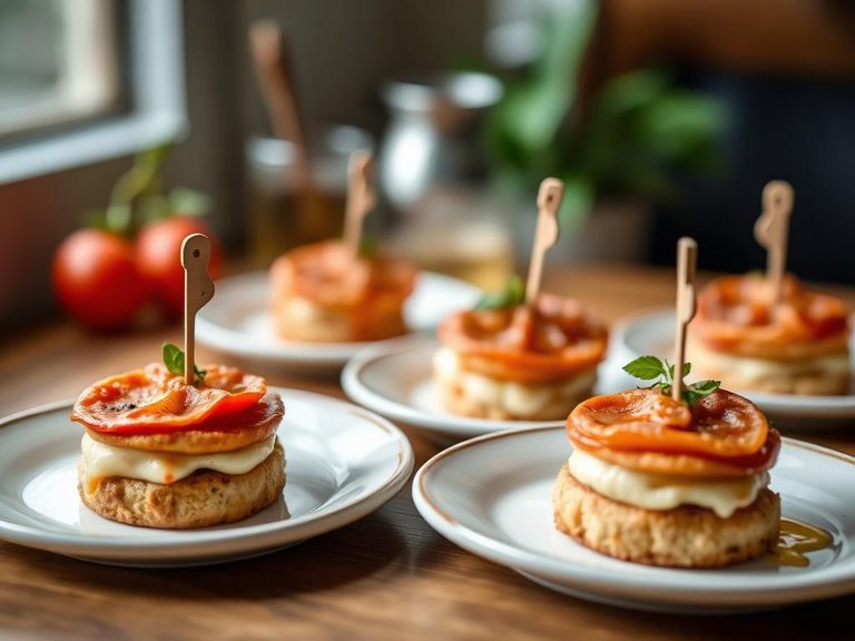 Mini pizzas or sliders