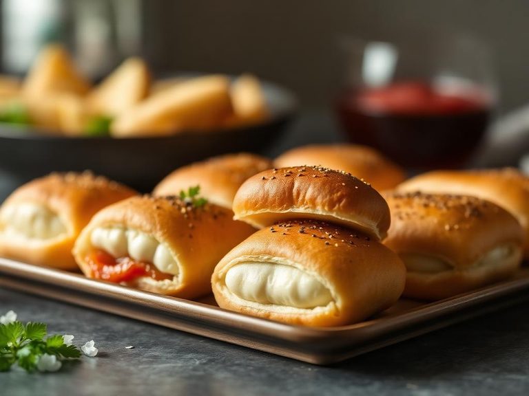 Mini rolls for appetizers or sliders