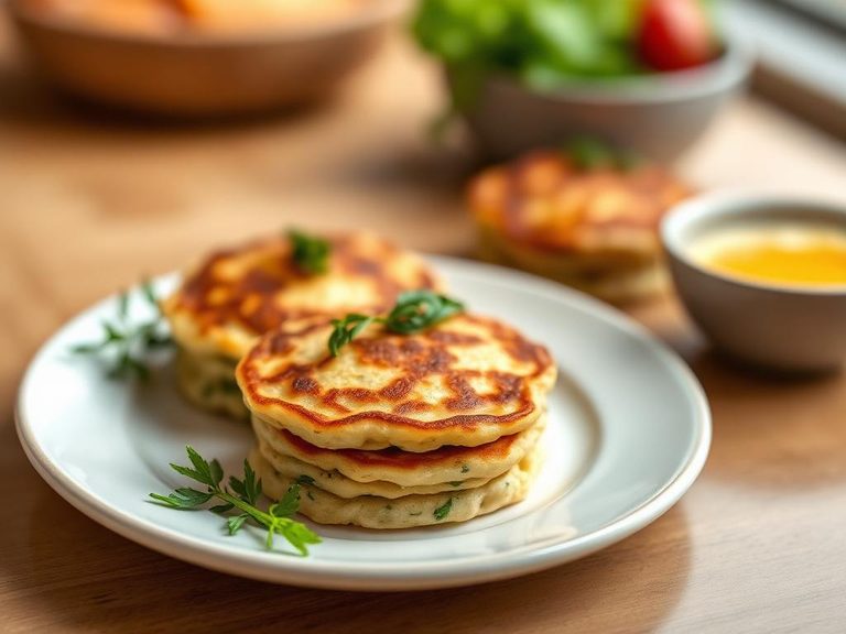 Mini Veggie Pancakes