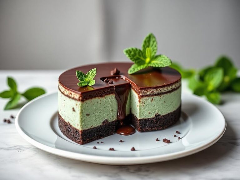 Mint Chocolate Cheesecake