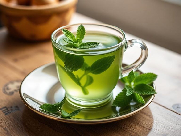 Mint Green Tea