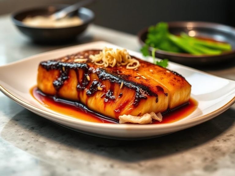 Miso-Glazed Black Cod