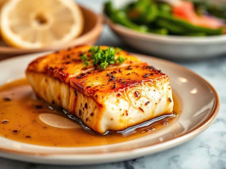 Miso-Glazed Chilean Sea Bass