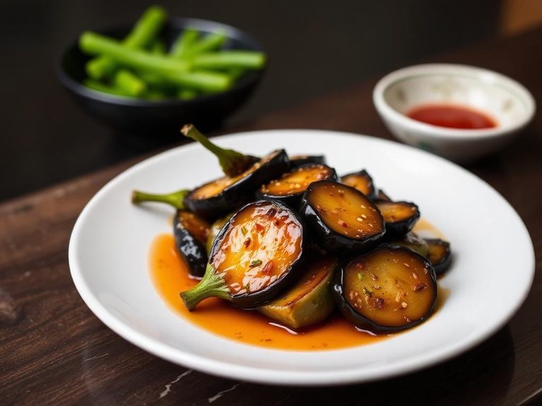 Miso-Glazed Eggplant