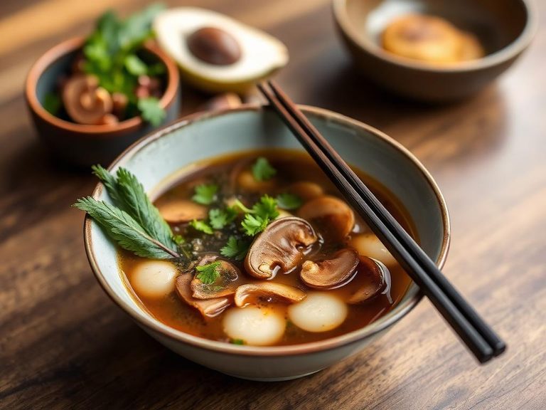 Miso Soup with Shiitake
