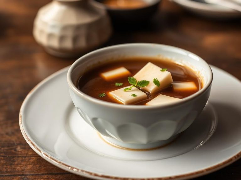 Miso Soup with Silken Tofu