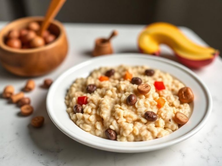 Mix-in for infant oatmeal