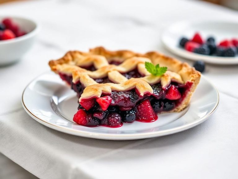 Mixed Berry Pie