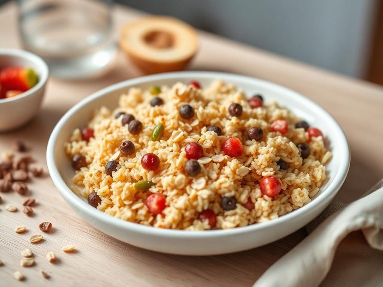 Mixed into baby cereal