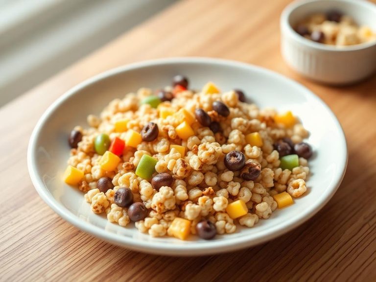 Mixed into cereal for older infants
