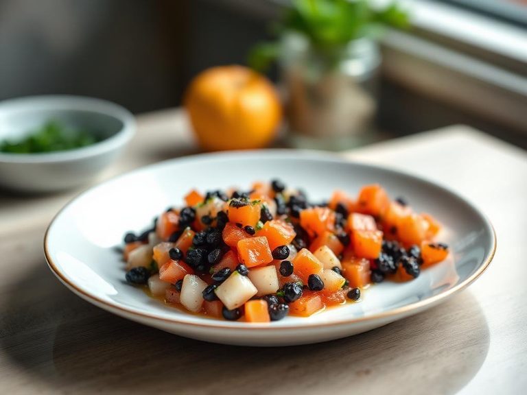 Mixed into fish roe spreads