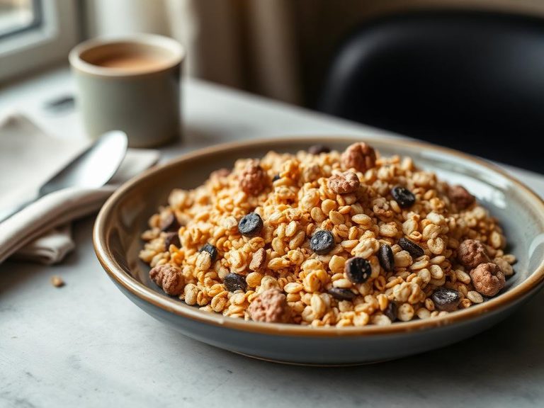 Mixed into iron-fortified cereal