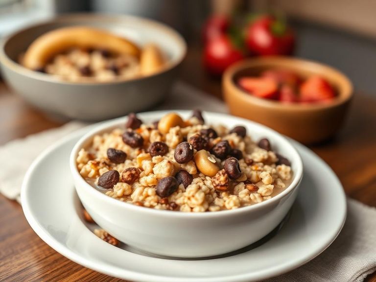 Mixed into oatmeal or cereal