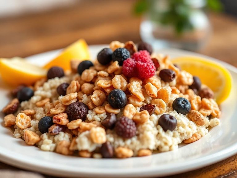 Mixed with cereal or oatmeal