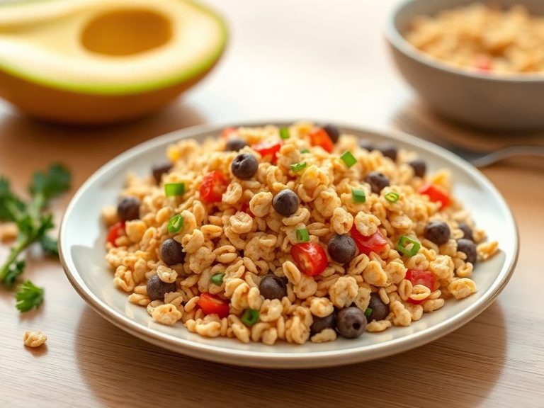 Mixed with infant cereal for texture