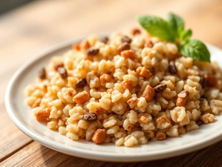 Mixed with infant rice or oat cereal