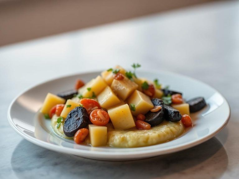 Mixed with Vegetable Purée