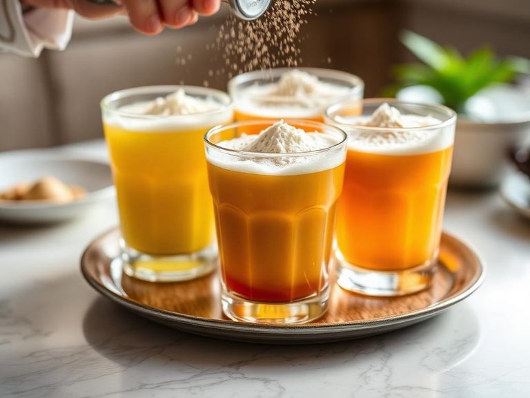 Mixing powdered drinks