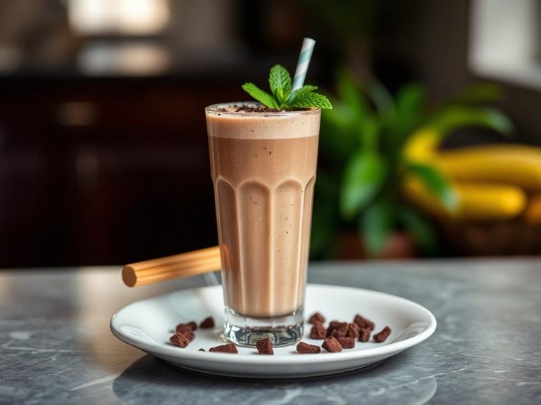 Mocha Protein Shake