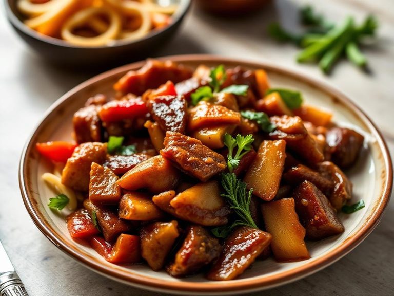 Mock Duck Stir-fry