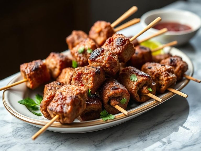 Mock Meat Skewers