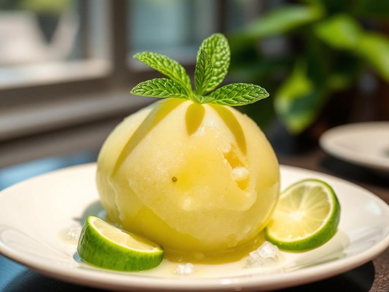 Mojito Sorbet