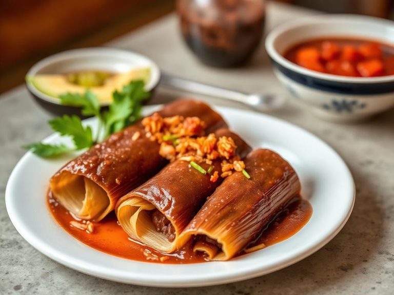 Mole Tamales