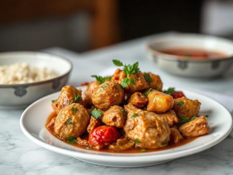 Molokhia with chicken