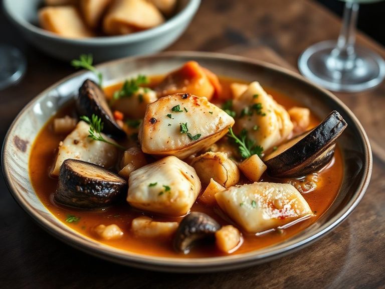 Monkfish Stew or Cioppino